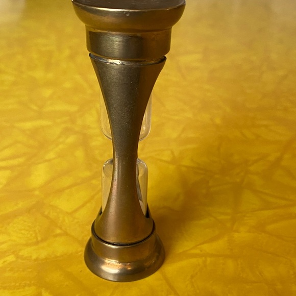 Vintage Brass Hourglass Timer - Picture 4 of 9